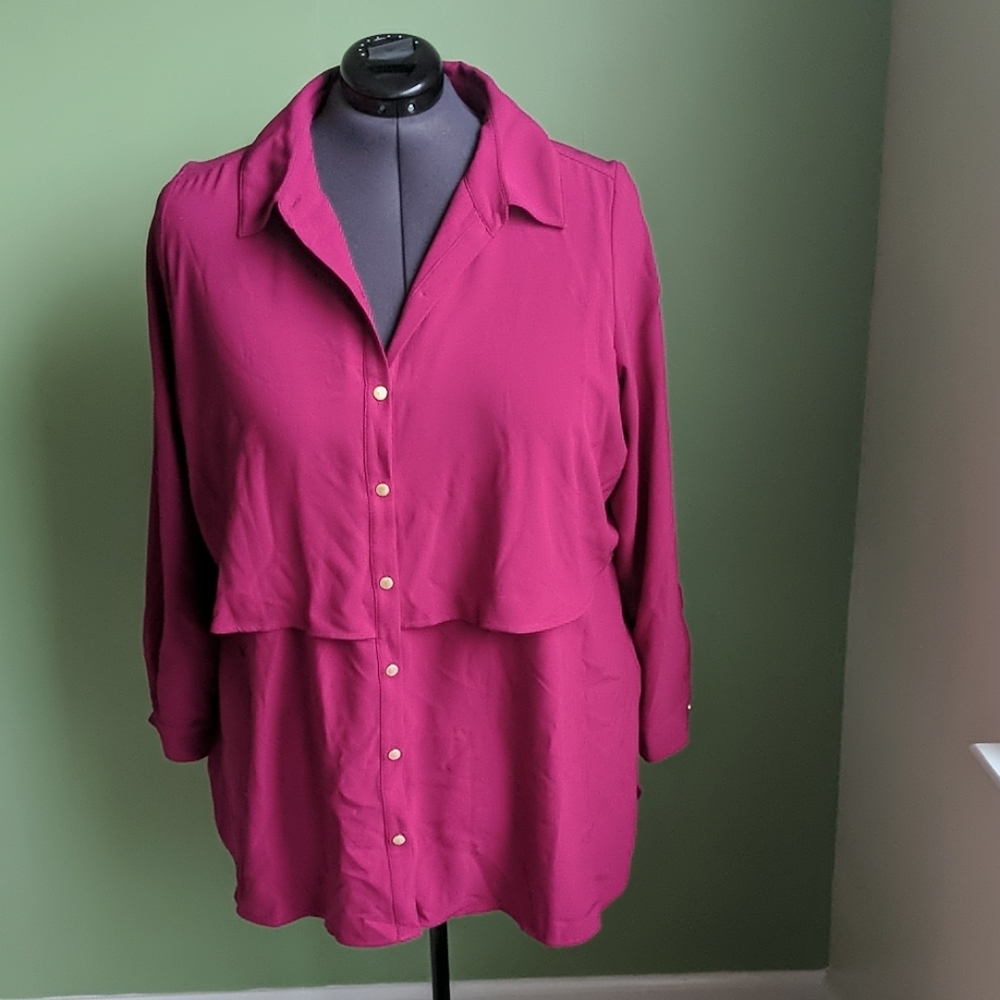 Pink blouse